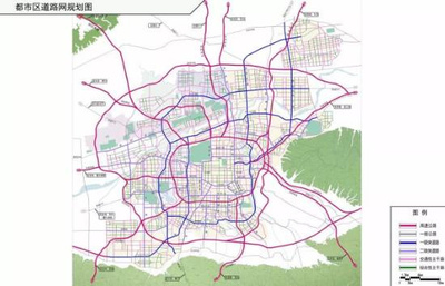 西安都市區道路最新規劃圖出爐 看看有沒有影響到你